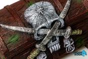 Coffre Pirate - 17,5X11,5X11CM