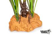 Plante sur Pied (effet mouillé) - 30x16x48cm