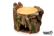 Cachette humiditée Souche - 18,5x18x17cm