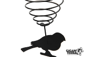 Spirale boule de graisse oiseau - KEMANG - 10x13x31cm - 9015