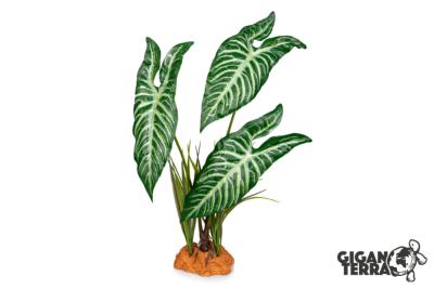 Plante sur Pied (effet mouillé) - 30x16x48cm