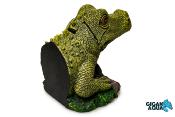 Crocodile bulleur - 16x18x16cm