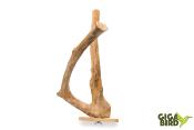 Perchoir Double en bois de Java - 50cm