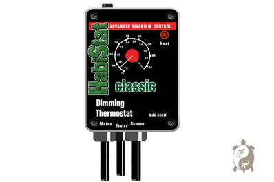 Habistat. Dimming. Thermostat Classic Noir