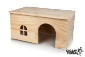 Nibbles L - Wooden House - 40x20x23cm