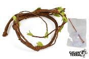 Liane décorative avec feuilles - Ø : 1,1 - L:110cm