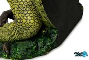 Crocodile bulleur - 16x18x16cm