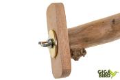 Perchoir Simple en bois de Java - 30cm